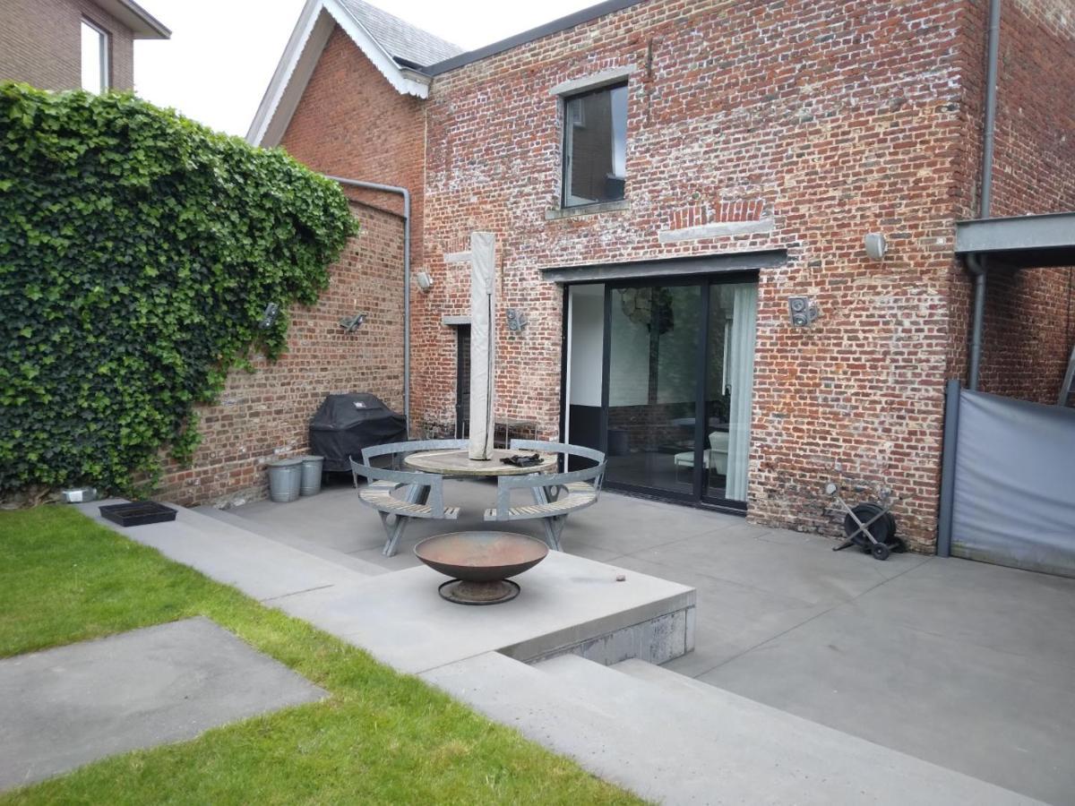 Gezellige Moderne Woning Met Zwemvijver Halle  Exteriör bild